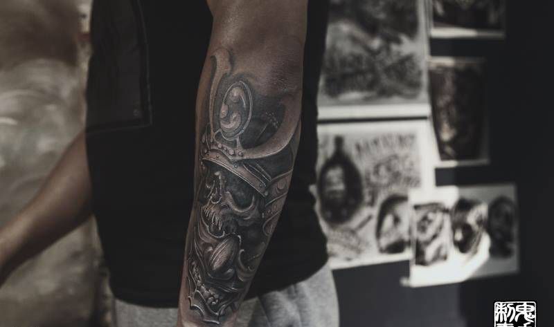 鬼手纹身6.30日作品纹身图片_鬼手昆明云南纹身图案