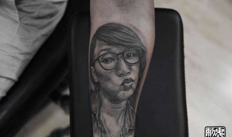 鬼手纹身8.17日作品纹身图片_鬼手昆明云南纹身图案