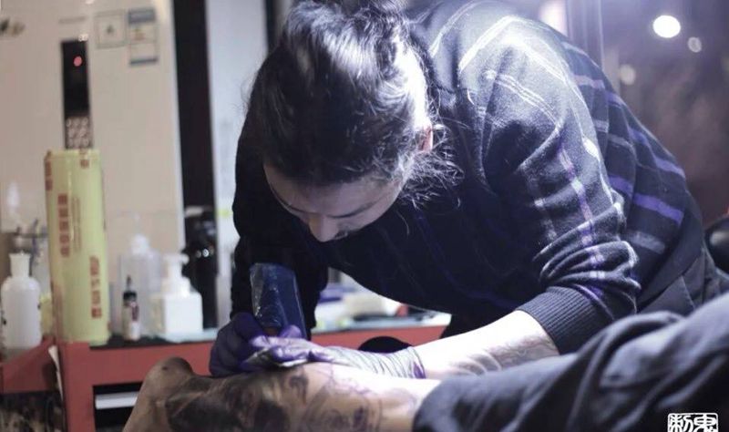 师傅大人纹身图片