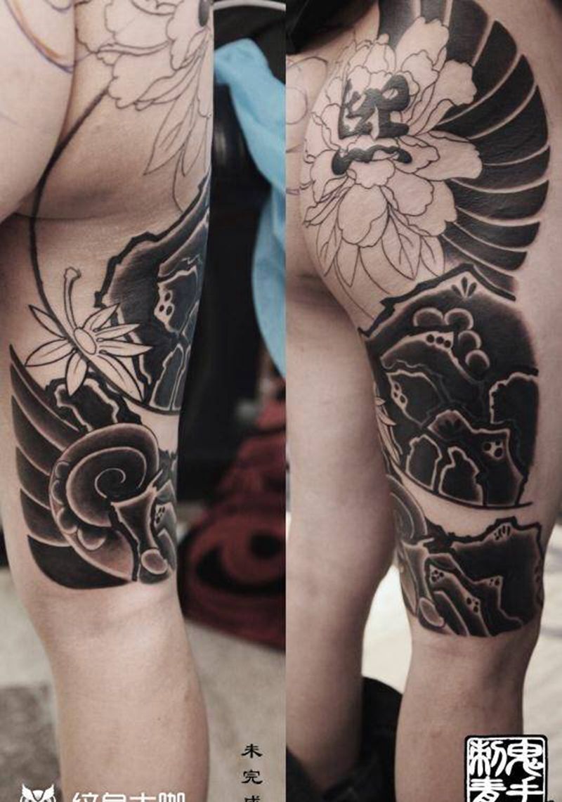 鬼手纹身4.6日作品纹身图片_鬼手云南昆明纹身图案