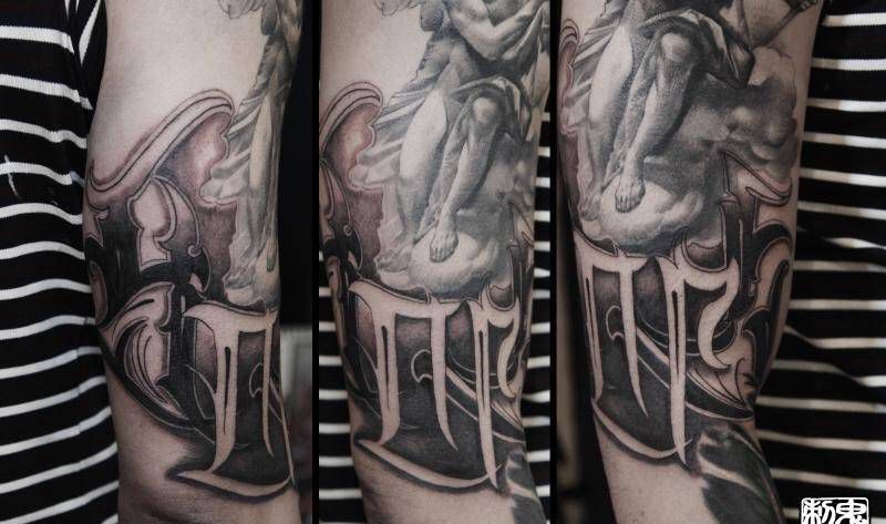 鬼手纹身4.2日作品纹身图片_鬼手云南昆明纹身图案