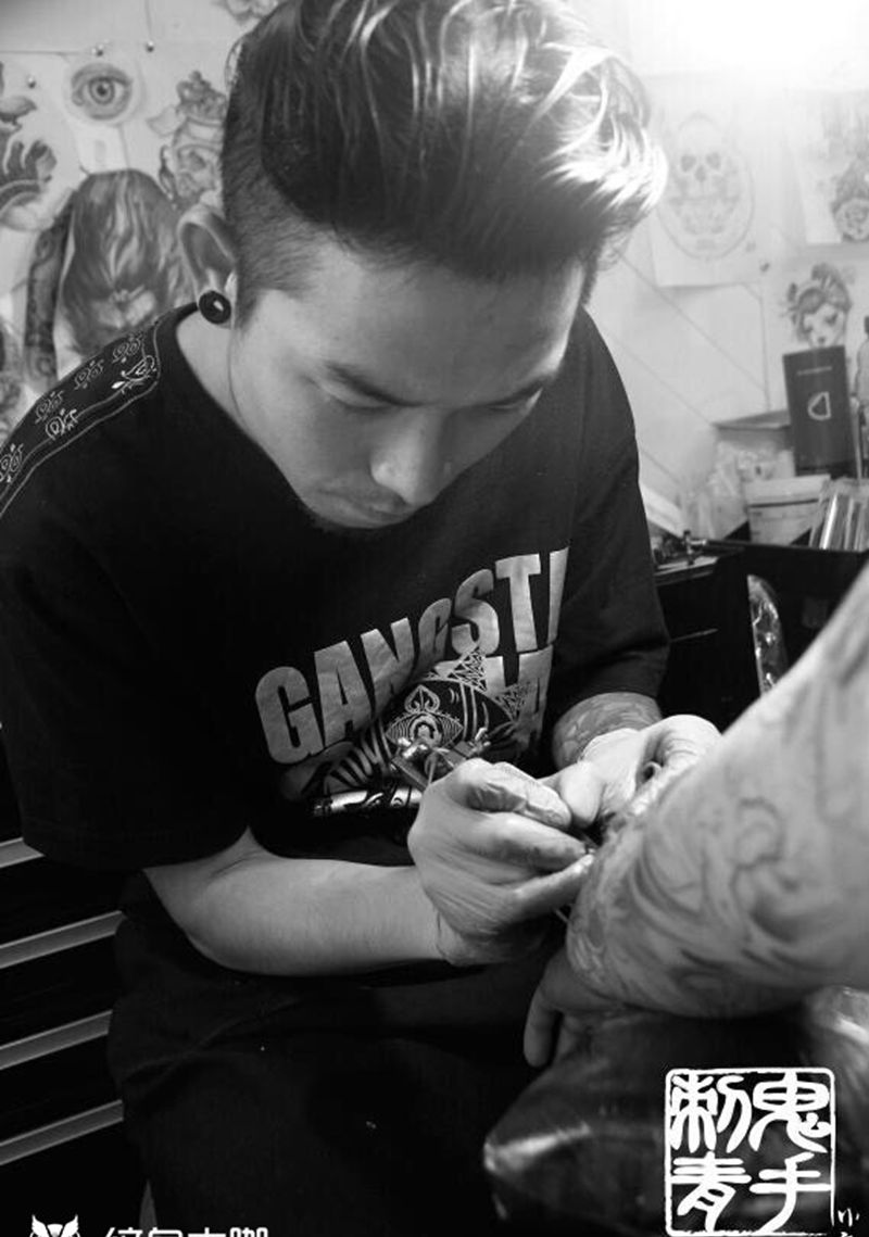 鬼手纹身小鬼店纹身图片