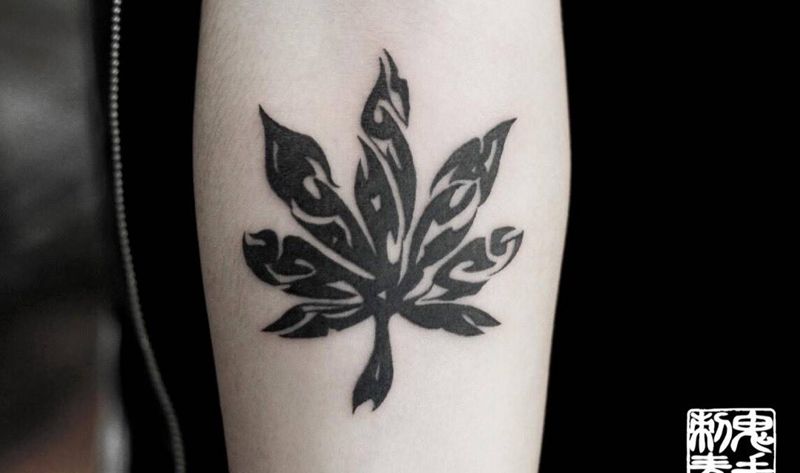 鬼手纹身纹身图片_鬼手纹身图案