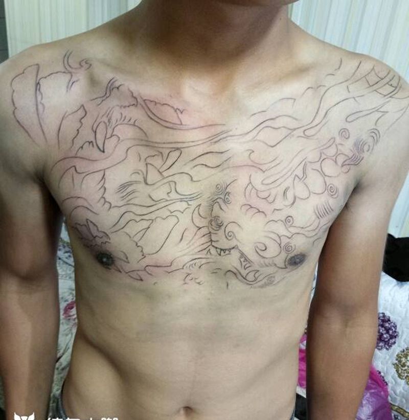 下次上色纹身图片