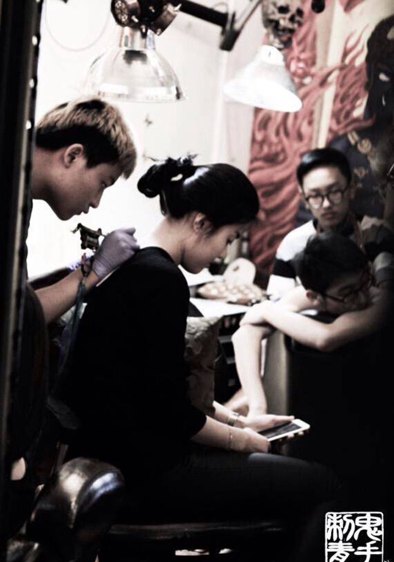 昆明鬼手纹身小鬼店纹身图片