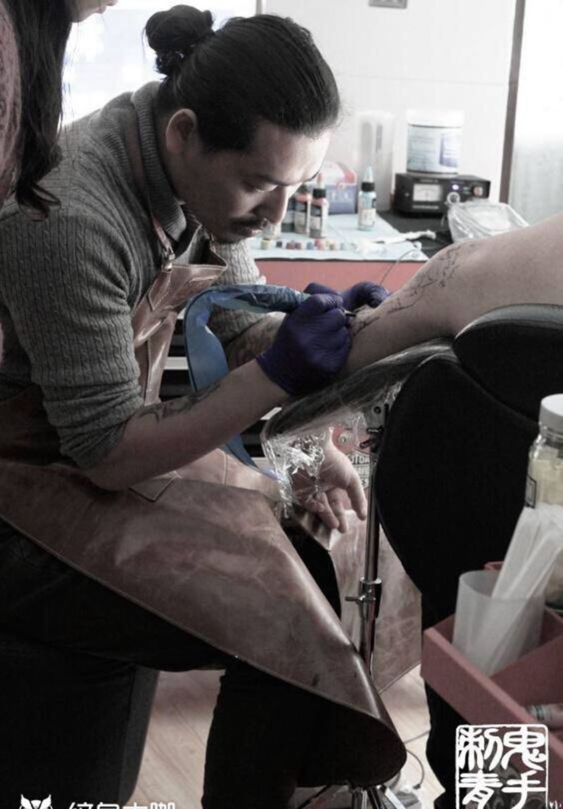 昆明鬼手纹身小鬼店纹身图片