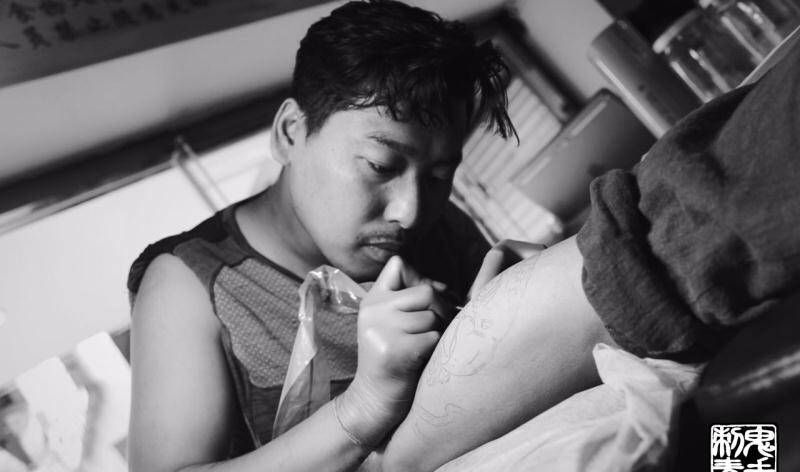 鬼手纹身纹身图片_鬼手云南昆明纹身图案