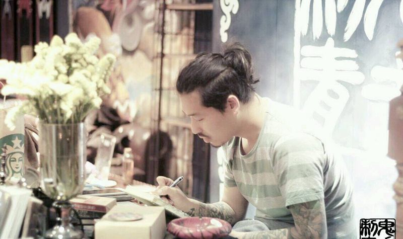 首席纹身师小鬼师傅纹身图片_昆明纹身图案