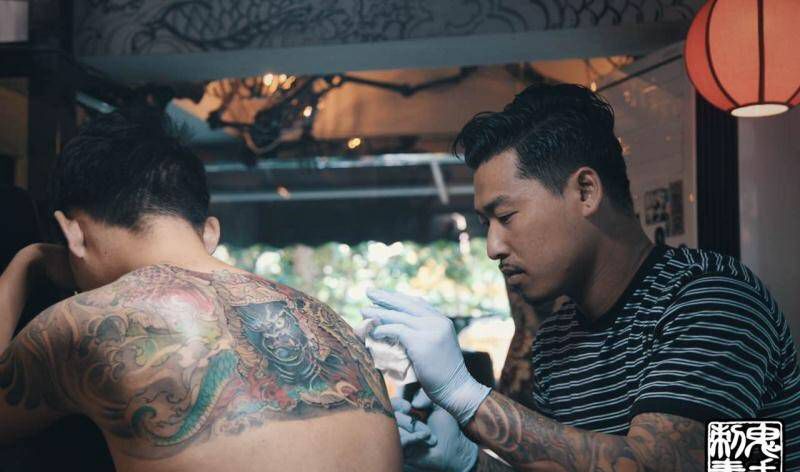 鬼手纹身纹身图片_云南鬼手昆明纹身图案