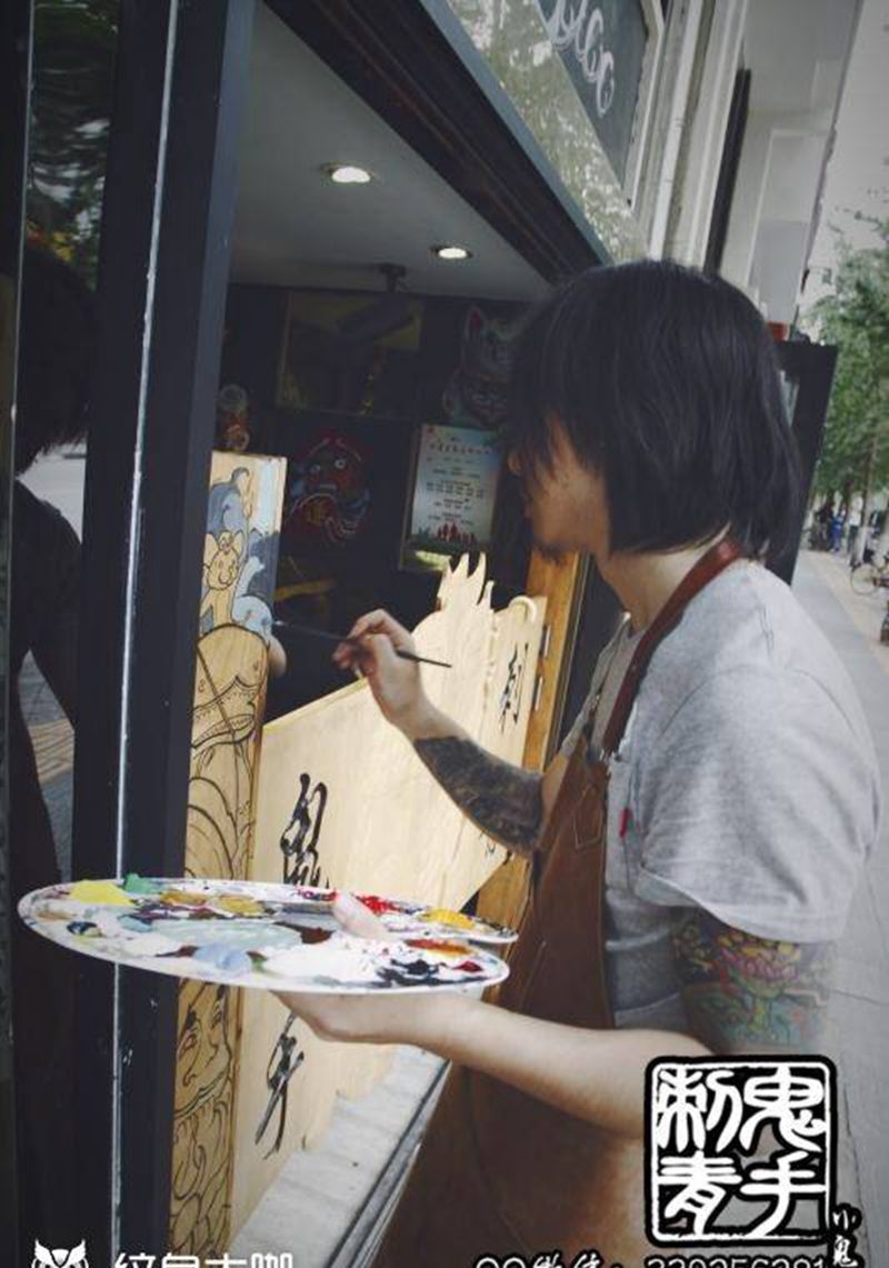 鬼手纹身纹身图片_鬼手昆明云南纹身图案