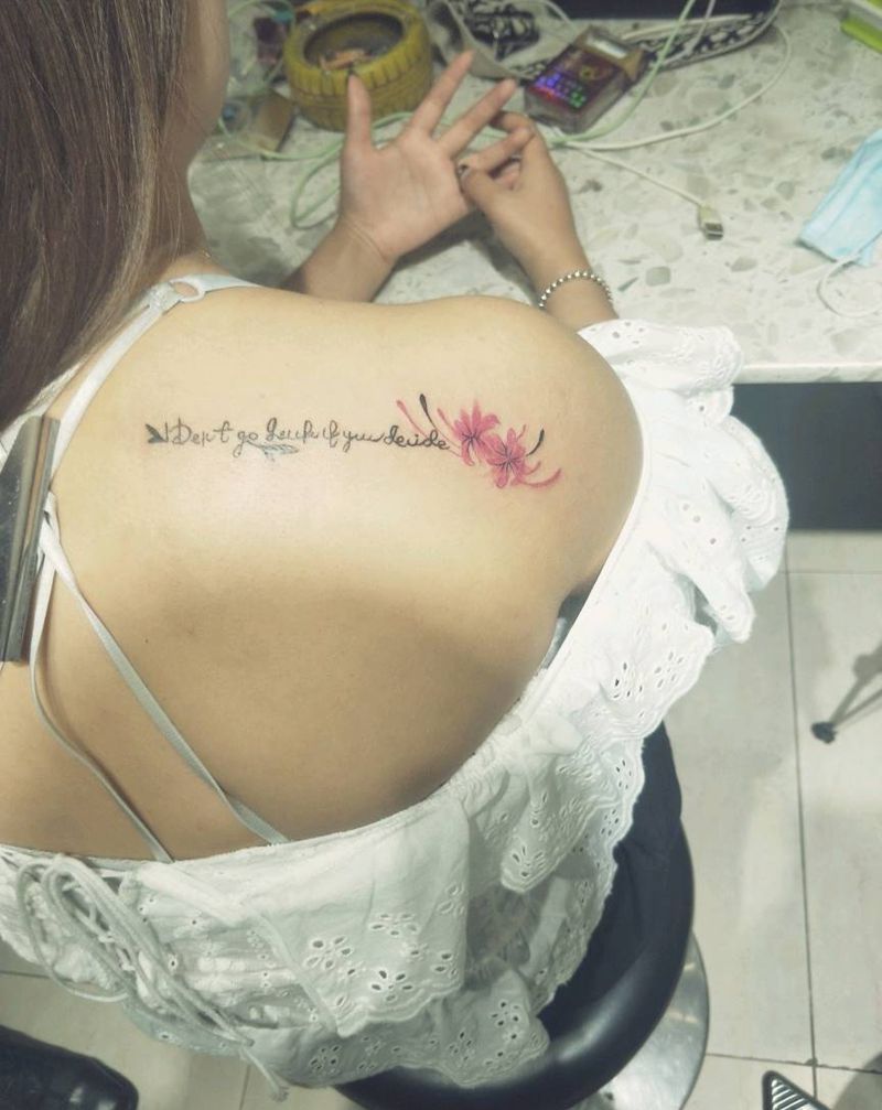 闺蜜团小清新纹身图片_肩部纹身图案