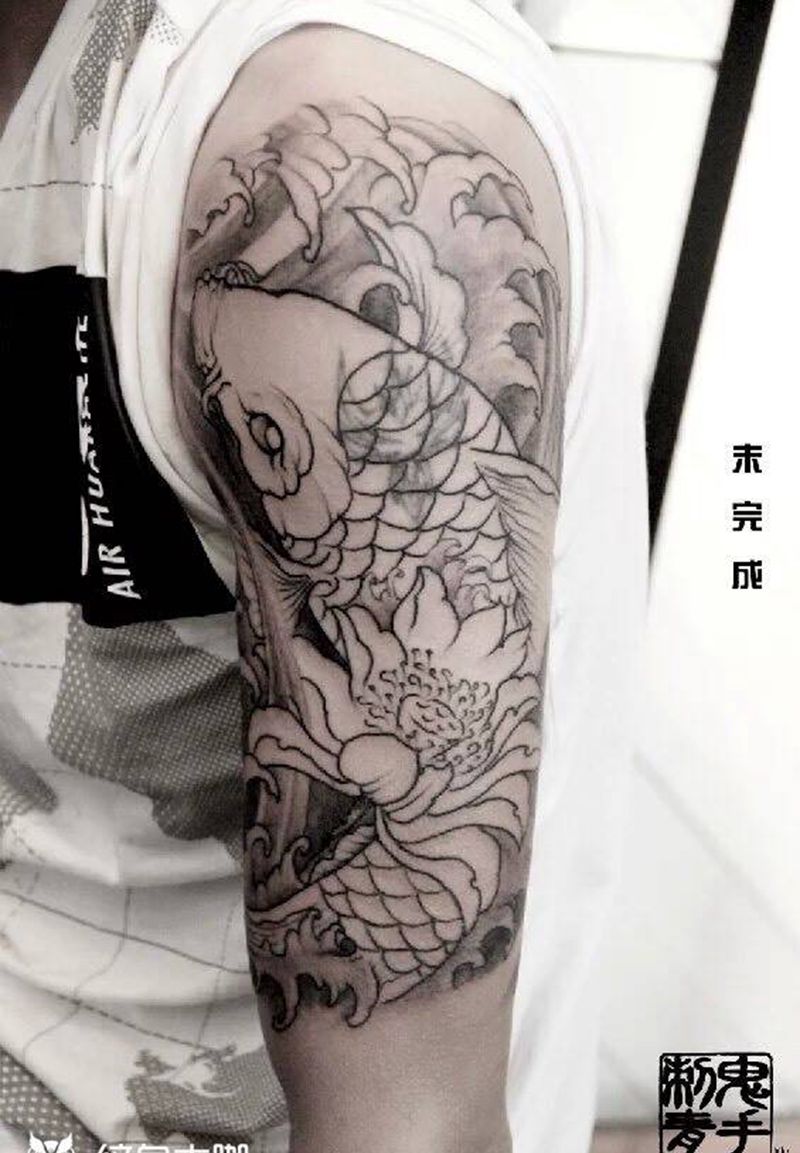 昆明鬼手纹身文化巷小鬼店作品纹身图片