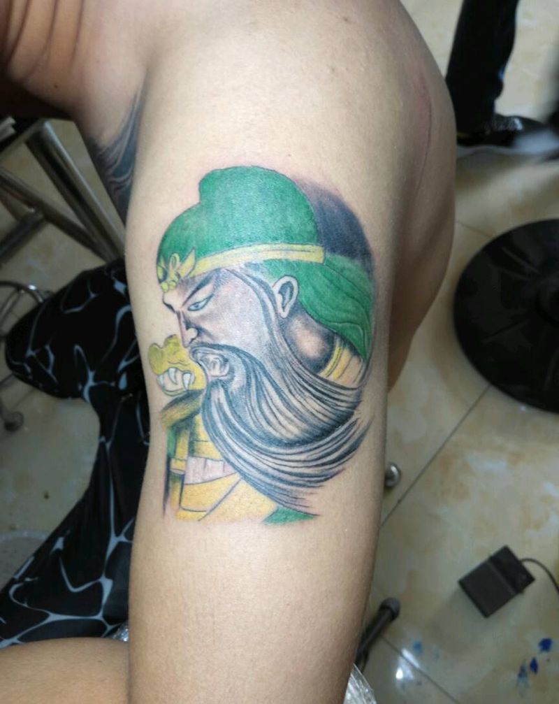 大臂小图纹身图片