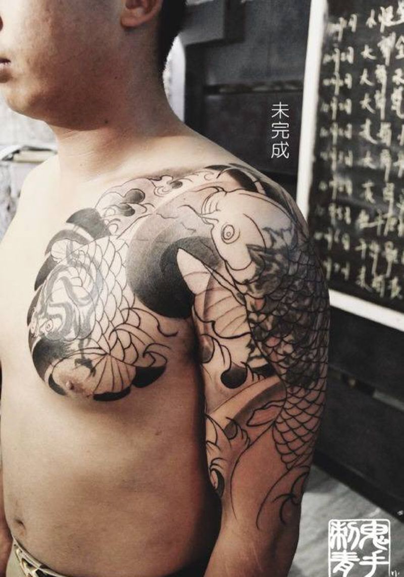 昆明鬼手纹身10.3作品鉴赏纹身图片_鬼手昆明成品胸部肩部手部脚部臀部背部颈部纹身图案