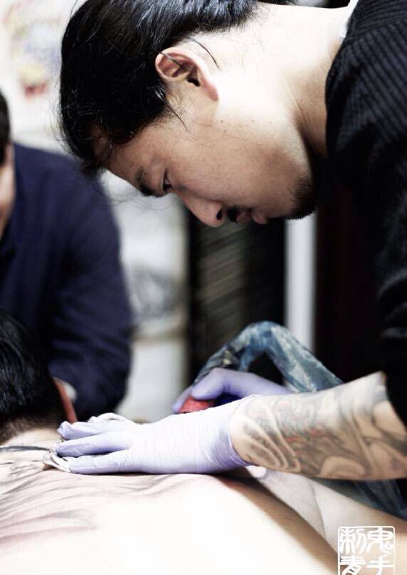 昆明鬼手纹身小鬼店纹身图片