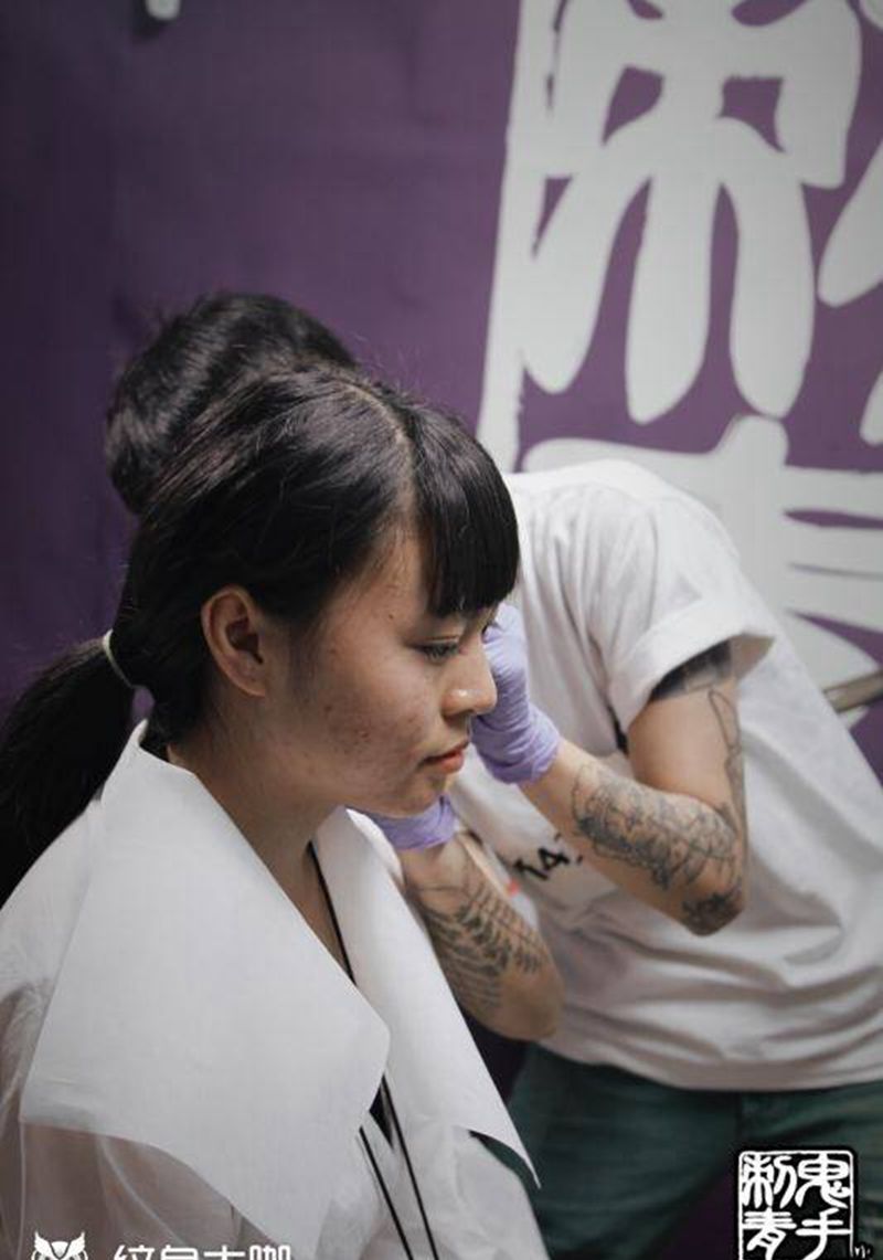 鬼手纹身纹身图片_鬼手昆明云南纹身图案