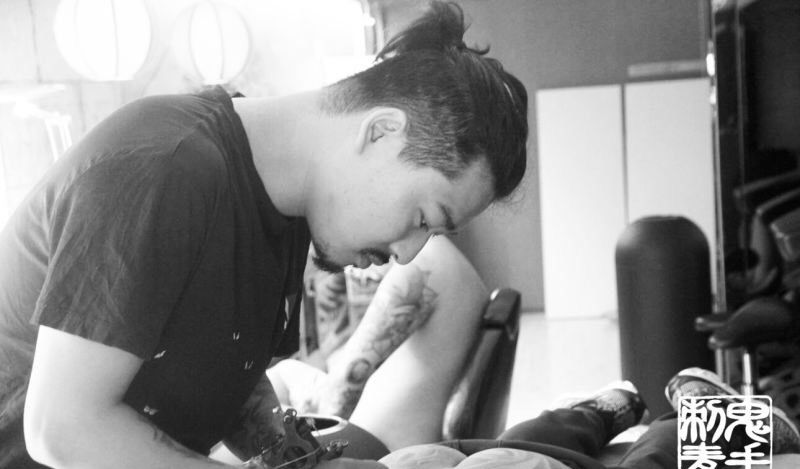 鬼手纹身纹身图片_鬼手昆明纹身图案