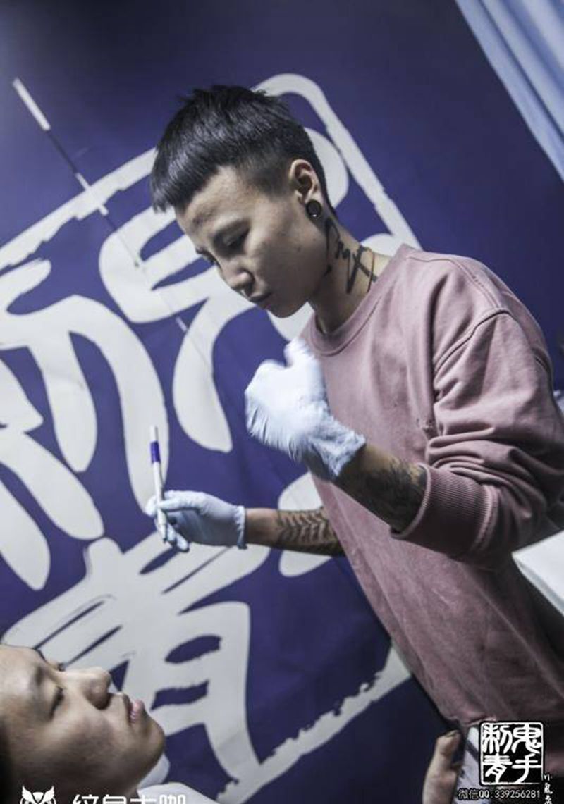 鬼手纹身纹身图片_鬼手昆明云南纹身图案