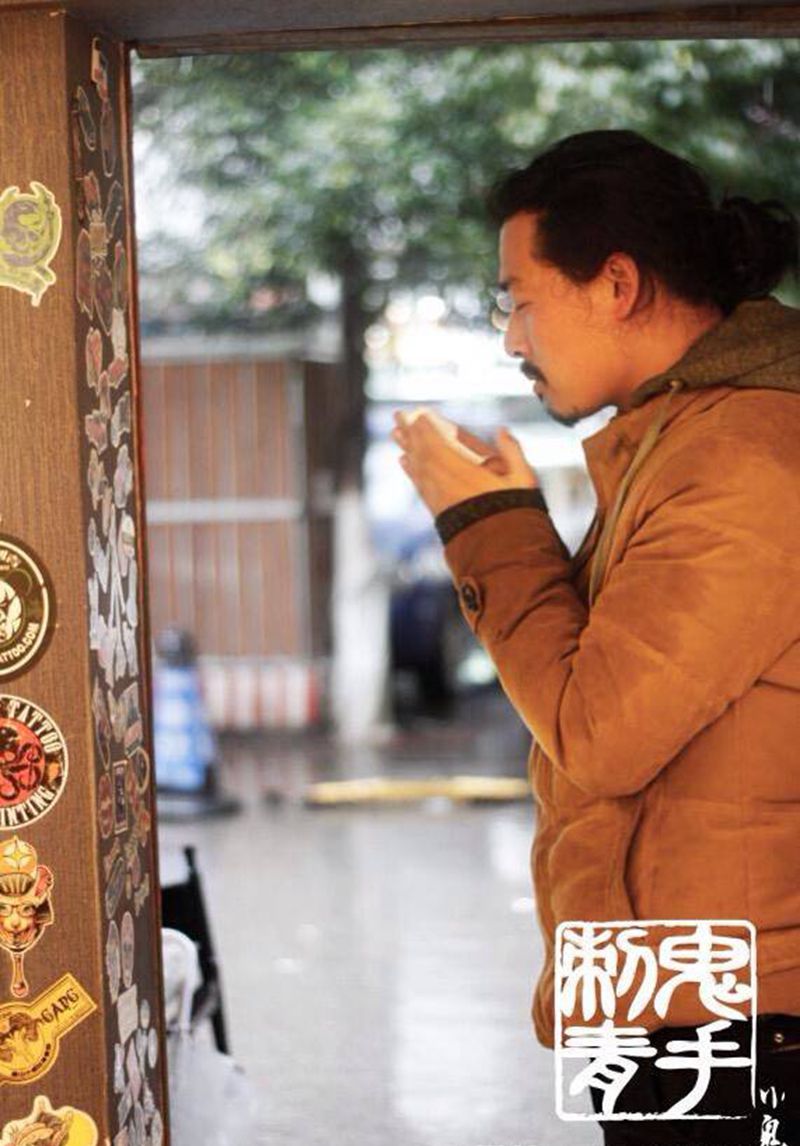 昆明鬼手纹身小鬼店纹身图片