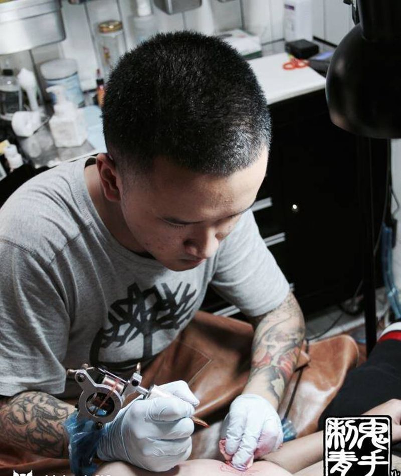 鬼手纹身纹身图片_鬼手昆明云南纹身图案