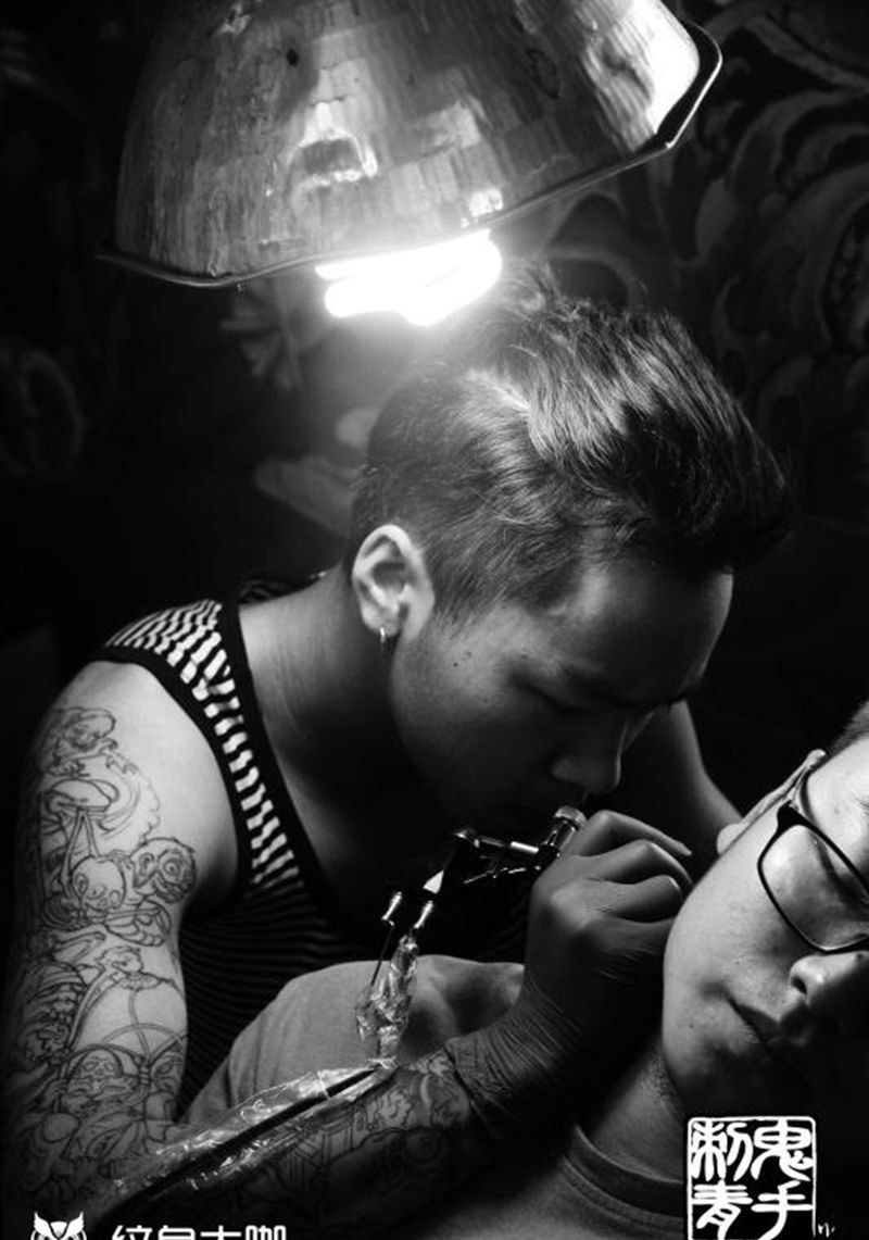 鬼手纹身4.10日日常纹身图片_鬼手云南昆明纹身图案