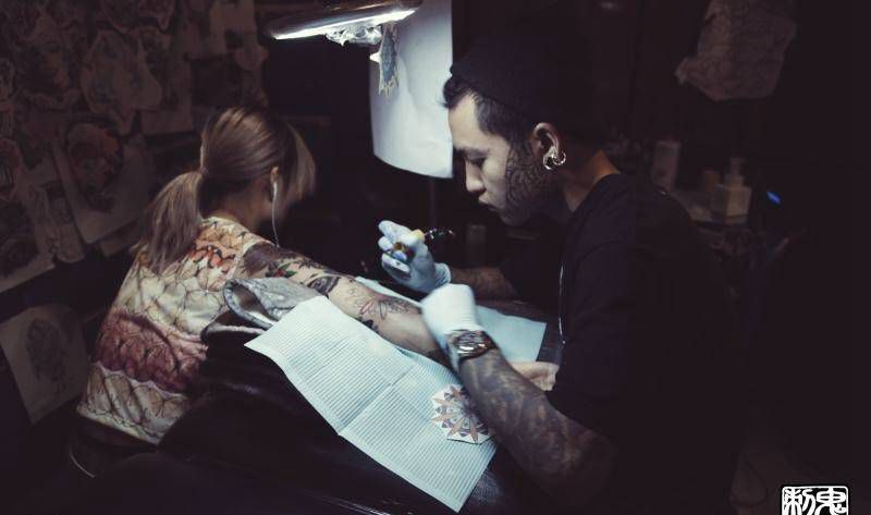 鬼手纹身纹身图片_鬼手云南昆明纹身图案