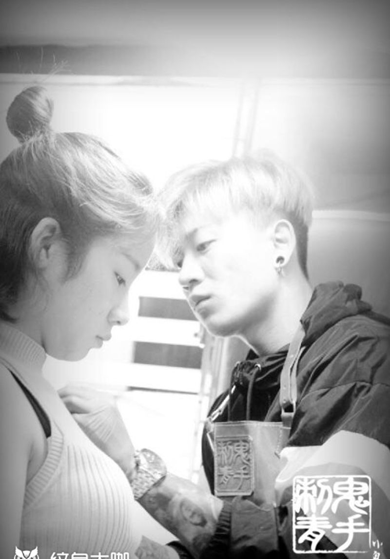 鬼手纹身纹身图片_鬼手昆明纹身图案