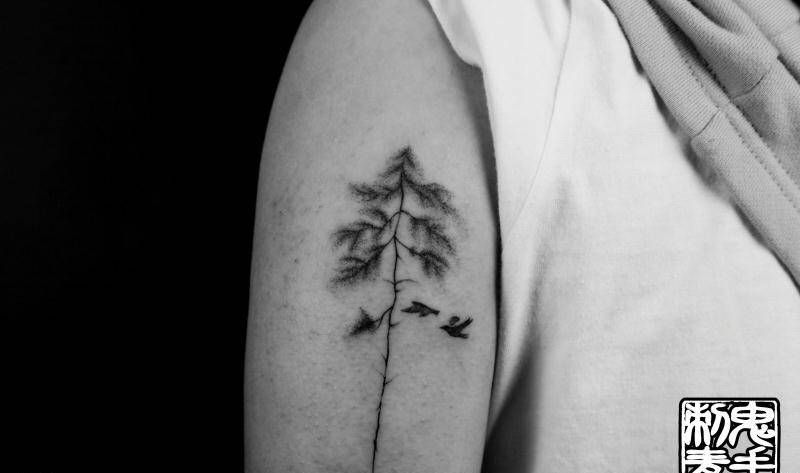 鬼手纹身纹身图片