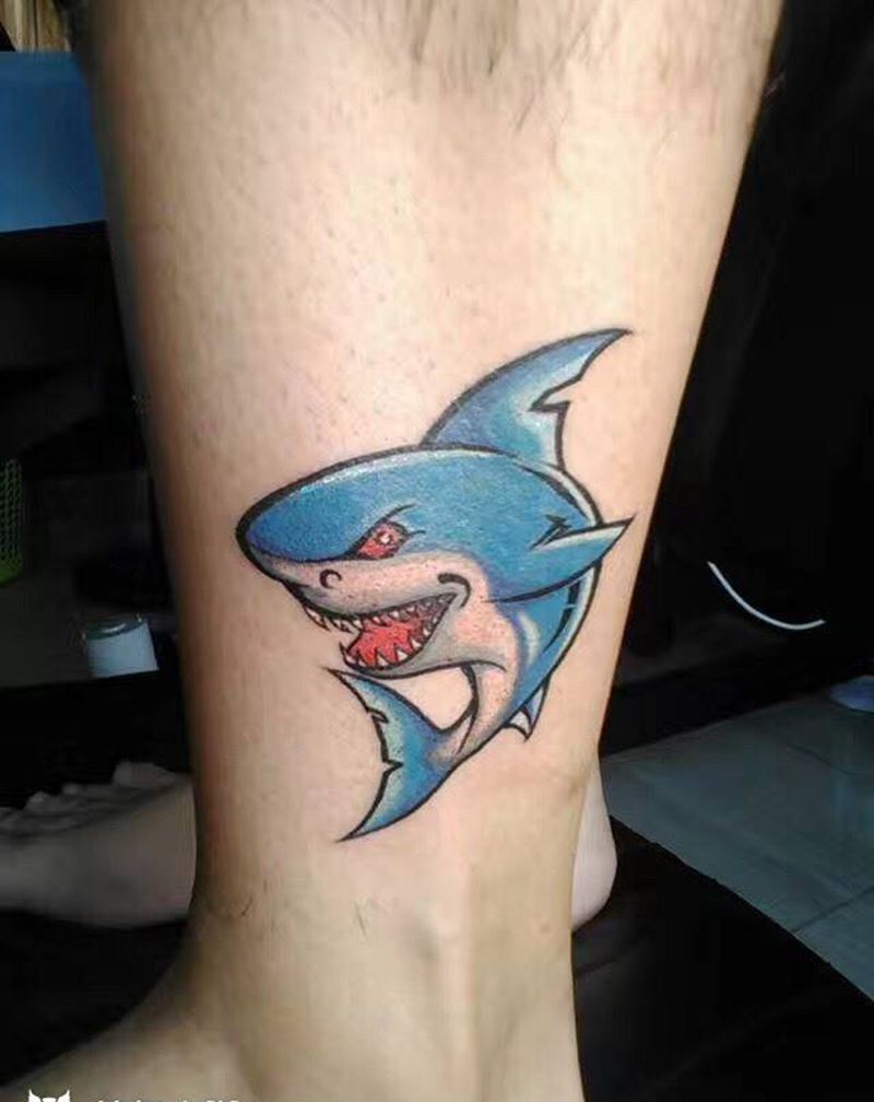 鲨鱼纹身图片