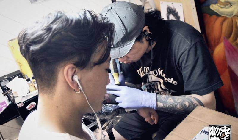 鬼手纹身纹身图片_鬼手昆明云南纹身图案