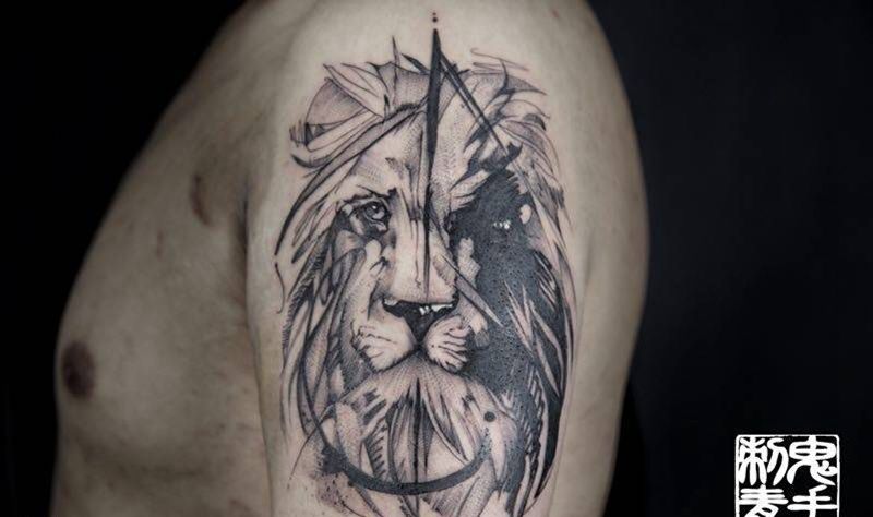 鬼手纹身纹身图片