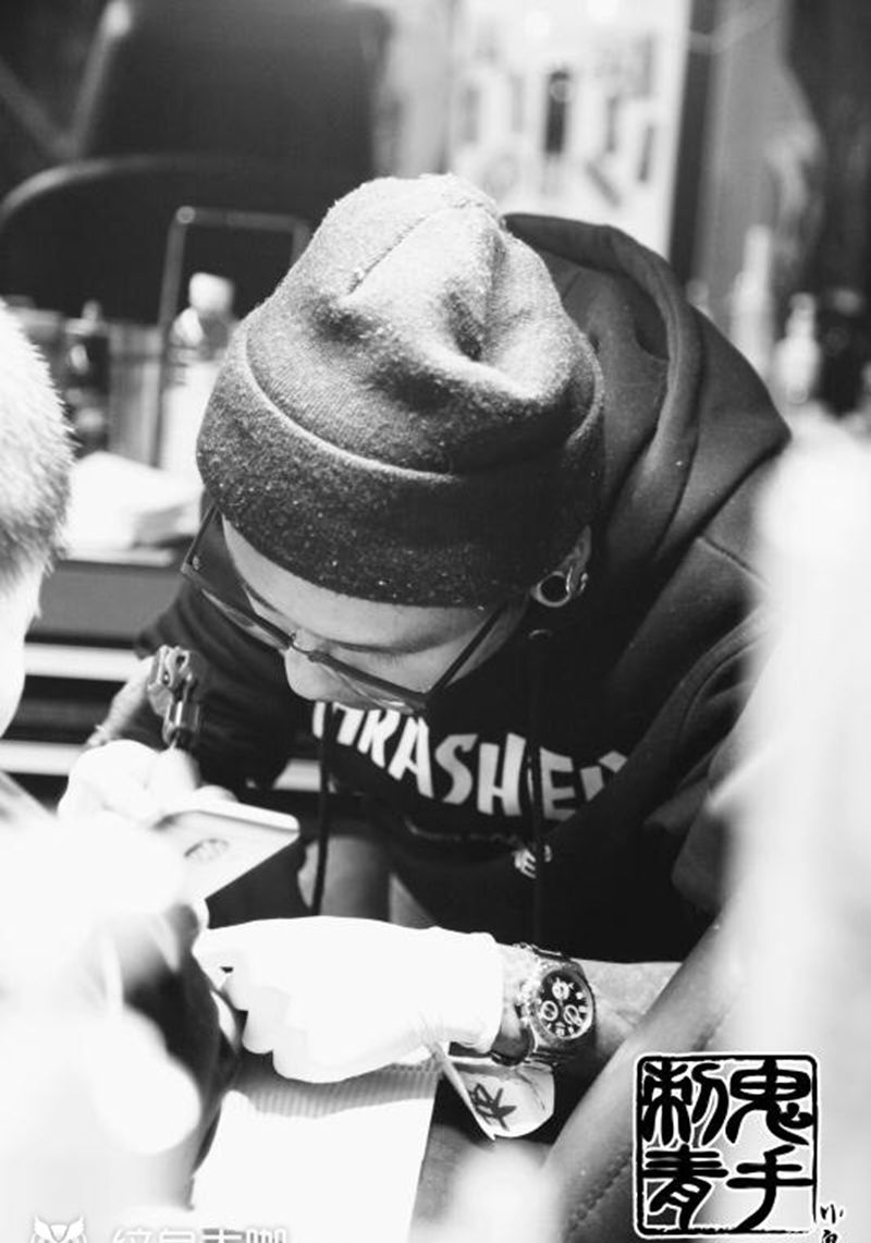 鬼手纹身纹身图片_云南昆明纹身图案