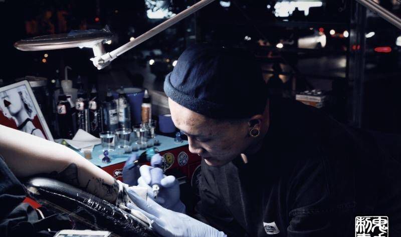 鬼手纹身纹身图片_鬼手昆明云南纹身图案