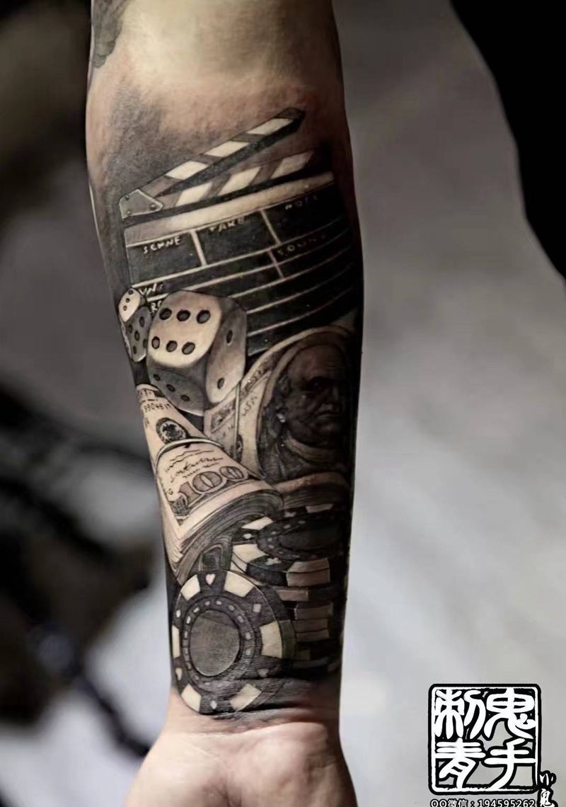 鬼手纹身纹身图片