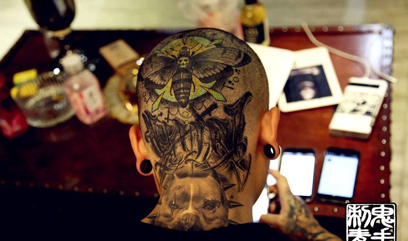 鬼手纹身纹身图片