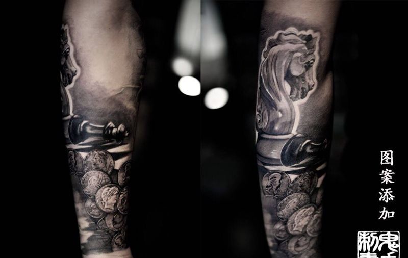 鬼手纹身纹身图片