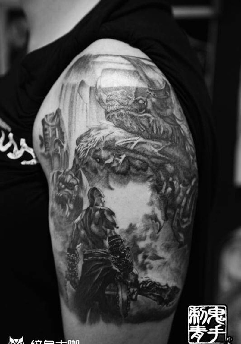 鬼手纹身8.22日作品纹身图片_鬼手昆明云南纹身图案