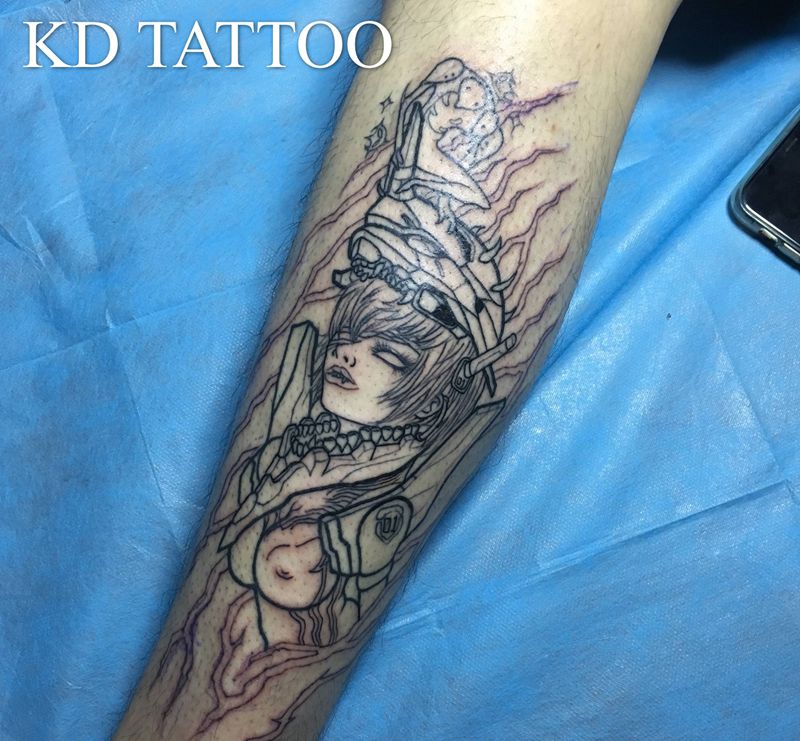 进度纹身图片_Old SchoolNew SchoolEva纹身图案