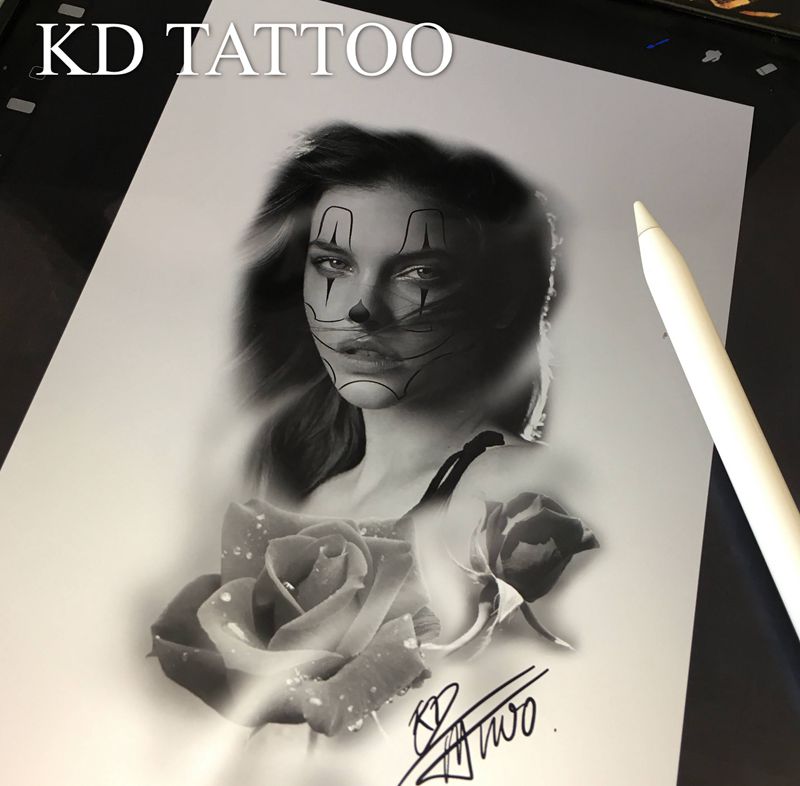 1纹身图片_欧美写实纹身图案