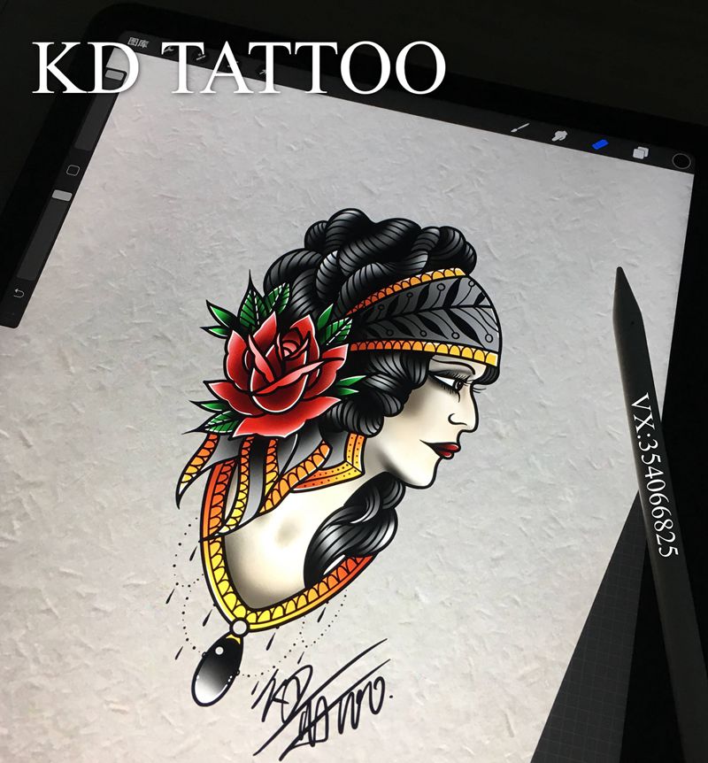 1纹身图片_Old School纹身图案