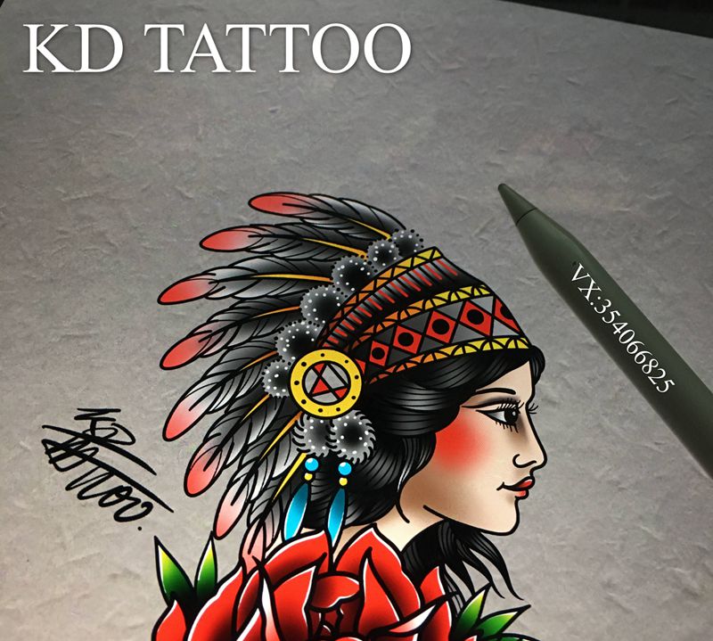 1纹身图片_Old School纹身图案