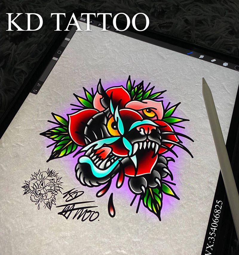 1纹身图片_Old School纹身图案