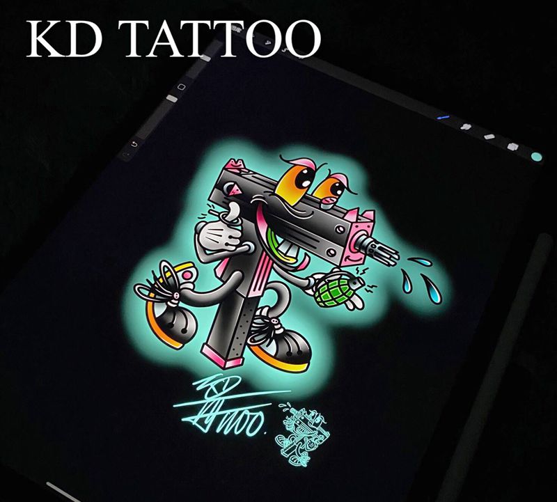 1纹身图片_Old School纹身图案