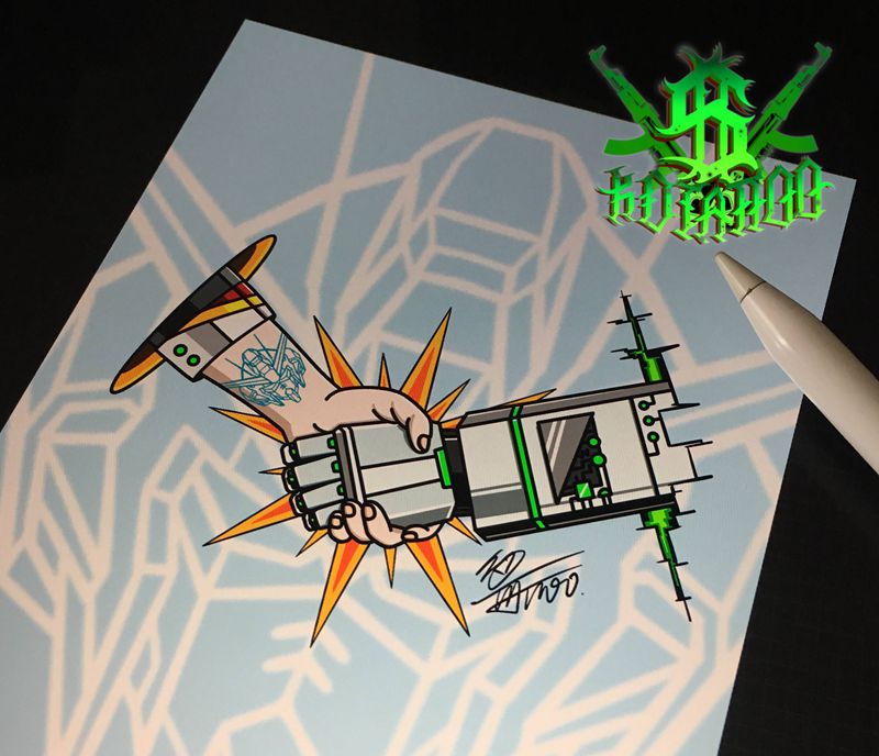 和解纹身图片_Old SchoolNew School敢达纹身图案