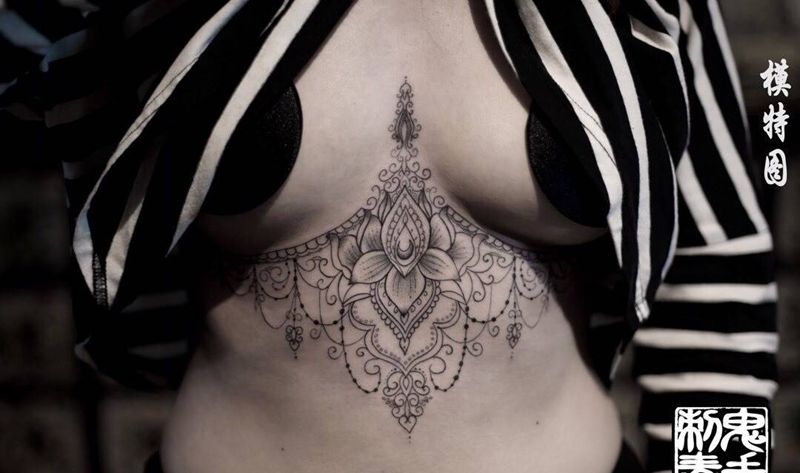 鬼手纹身纹身图片