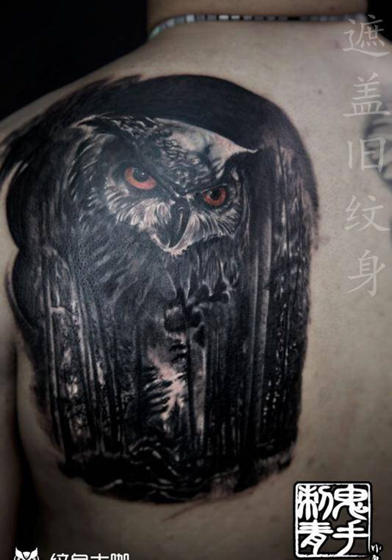 鬼手纹身纹身图片