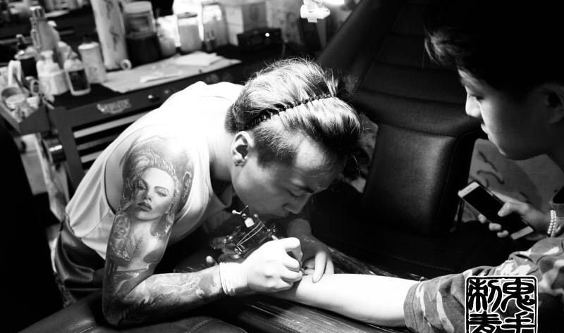 鬼手纹身纹身图片_鬼手昆明云南纹身图案