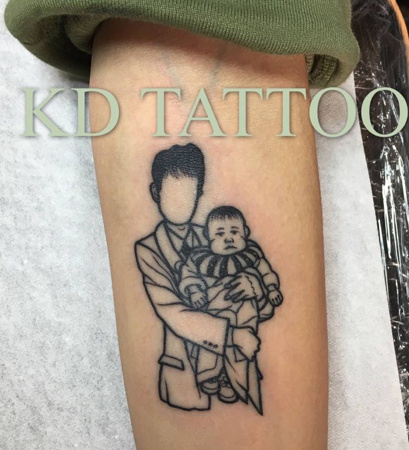 今天图纹身图片_手臂纹身图案