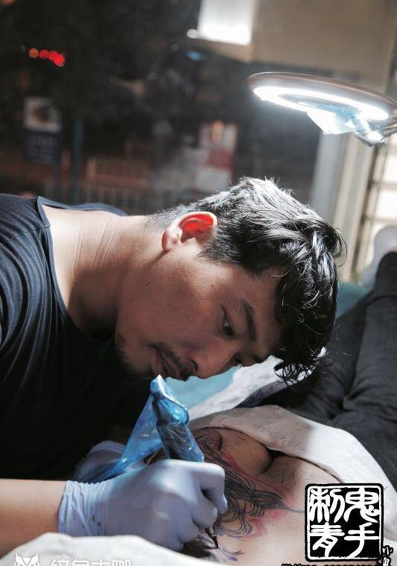 鬼手纹身纹身图片_鬼手昆明云南纹身图案