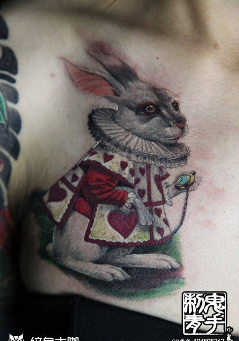 鬼手纹身纹身图片